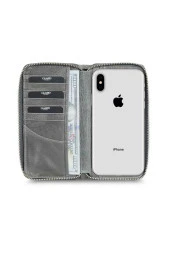 Guard Antik Gri Fermuarlı Portföy Cüzdan - GRD2403XW22190 thumbnail 3