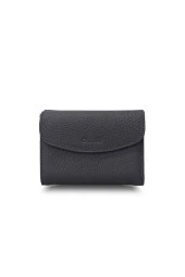 Guard Mat Siyah Bozuk Paralıklı Kadın Cüzdan - GRD2403XW22271 thumbnail 1