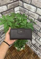 Guard Mat Kahverengi Fermuarlı ve Deri Patlı El Portföyü - GRD2403XW22275 thumbnail 1