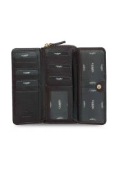 Guard Mat Kahverengi Deri Bayan Cüzdanı - GRD2403XW22337 thumbnail 3