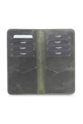 Guard Antik Yeşil  Telefon Girişli El Portföyü - GRD2403XW22469 thumbnail 2