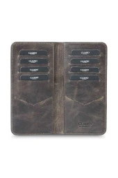 Guard Antik Kahverengi Telefon Girişli El Portföyü - GRD2403XW22470 thumbnail 2