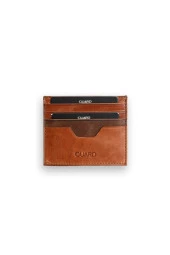 Guard Antik Taba - Kahverengi Çift Renk Hakiki Deri Kartlık - GRD2403XW22573 thumbnail 2