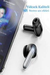 Qpen TWS36 Bluetooth 5.3 Kablosuz Airpods Kulaklık thumbnail 3