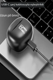 Qpen TWS36 Bluetooth 5.3 Kablosuz Airpods Kulaklık thumbnail 5