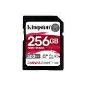 Kingston SDR2-256GB Canvas React Plus SDXC UHS-II 300R-260W U3 V90 for Full HD-4K-8K Hafıza Kartı - 1