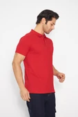 Orange Safety Kırmızı Kısa Kol Polo Yaka T-Shirt thumbnail 4