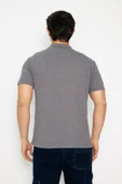Orange Safety Koyu Gri Kısa Kol Polo Yaka T-Shirt - 6