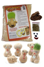 Çim Adam Yapım Seti 1 Paket Okul Eğitici Deney Seti Çim Adam Seti - 1