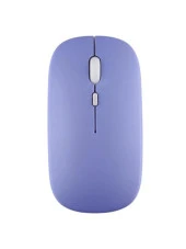Hometech Alfa 10MD 10.1" Uyumlu Kablosuz Bluetooth Şarj Edilebilir Mini Q Klavye Mouse Seti - Mor thumbnail 3