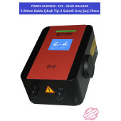 PWR33 BUSINESS -EVC-22 kW WALLBOX - 5 MT KABLO ÇIKIŞLI ELEKTRİKLİ ARAÇ ŞARJ CİHAZI - 8