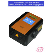 PWR33 BUSINESS -EVC-22 kW WALLBOX - 5 MT KABLO ÇIKIŞLI ELEKTRİKLİ ARAÇ ŞARJ CİHAZI - 11