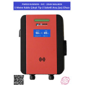 PWR33 BUSINESS -EVC-22 kW WALLBOX - 5 MT KABLO ÇIKIŞLI ELEKTRİKLİ ARAÇ ŞARJ CİHAZI - 2