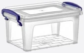 1,75  lt. Derin Clear Box Saklama Kabı-209x142x108 mm-30161 - 1