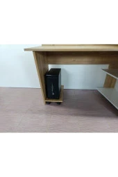 Kobiç Bilgisayar Kasa Taşıyıcı Sehpa 50X25X7,8 Cm (Meşe) - 1