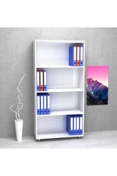 Kobiç Dosya Dolabı Açık Raflı 80X35X150 Cm (Beyaz) - 1