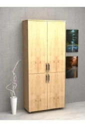 Kobiç Dosya Dolabı Tam Kapak 80X35X185 Cm (Meşe) - 2