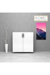Kobiç Dosya Dolabı Tam Kapak 80X35X80 Cm (Beyaz) - 3