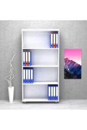 Kobiç Dosya Dolabı Açık Raflı 80X35X150 Cm (Beyaz) - 2