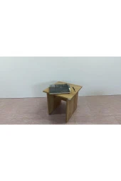 Kobiç Ofis Sehpası 45X45X45 Cm (Meşe) - 1