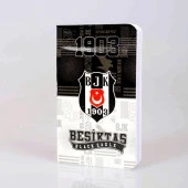 Beşiktaş 8x13 32 Yaprak Karton Kapak Tel Dikiş Bloknot Çizgili (463746) - 3