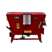 Burkon 1.8 metreküp Çift Helezon Dikey Ev Elektrikli Yem Karma Makinası 220V - 4