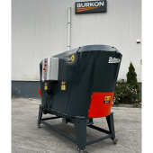 Burkon 1.8 metreküp Çift Helezon Dikey Ev Elektrikli Yem Karma Makinası 220V - 5