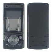 SAMSUNG G600 FULL KASA KAPAK TUŞ TAKIMI (SİYAH) - 1