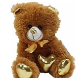 Halley 62500 30 cm Parlak Kalpli Ayı Peluş Oyuncak - 2