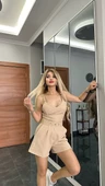 ITHAL DABIL DOKUMA KUMAŞ ŞORTLU TAKIM ÖZEL TAŞ DİKİM AKSESUARLI ŞORTLU TAKIM - 5