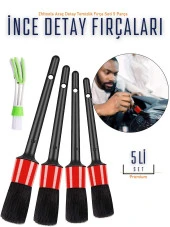 Zhltools Araç Detay Temizlik Fırça Seti 5 Parça ZT164 - 2