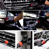 Zhltools Araç Detay Temizlik Fırça Seti 5 Parça ZT164 - 3