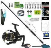 Remixon Monster 7000 Remixon Apache 360Cm 250gr Genel Maksatlı Kıyı Olta Seti thumbnail 1