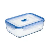 Galeri Kristal Lumınar Pure Box Actıve 380 cc Dikdörtgen Saklama Kabı - 1