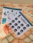 Genshin-venti 2 Adet Sticker Set Parlak Kağıt thumbnail 8