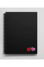 Renkli Kalpler Sticker Set -1 adet büyük boy, 2 adet küçük boy- Colours of Love - 4