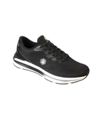 LUMBERJACK Erkek Siyah Gri Sneaker Örgu Memory Taban Spor Ayakkabı thumbnail 1