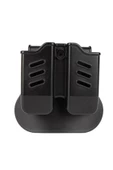 BG Black Grip Çiftli Şarjörlük Polimer Taktik Kılıf // Siyah - 1