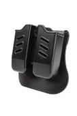 BG Black Grip Çiftli Şarjörlük Polimer Taktik Kılıf // Siyah - 2