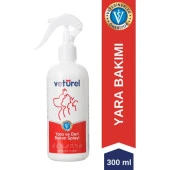 Vetürel Kedi Köpek Yara ve Deri Bakım Spreyi Refil 300 ml - 1