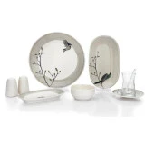 Schafer Charlotte Gri 32 Parça 6 Kişilik Kahvaltı Takımı - 1