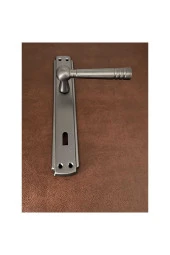 Osmanlı Mat Skoç Füme Bravo Aynalı Oda Kapı Kolu 2 Takım thumbnail 3