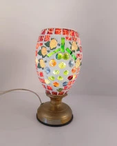 Masa Gece Lambası Dokunmatik Renkli Cam Masa Lamba Işığı Ev Dekor - 7