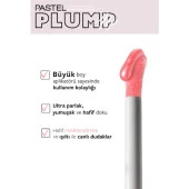 Pastel Plump Up Dolgunlaştıran Dudak Parlatıcısı 208 Shimmer Nude - 3