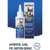 Vetürel Kedi Köpek Göz Bakım Solüsyonu 100 ml - 5