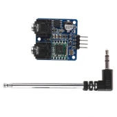 TEA5767 FM Stereo Radyo Alıcı Modülü + Anten  I2C Dijital Programlanabilir Düşük Güç 76Mhz-108Mhz thumbnail 2