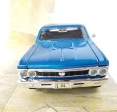 Maisto 1966 Chevrolet Chevelle SS 396 1/24 Model Araba thumbnail 3