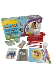 Kimya Deney Setim 1 Paket Eğitici Kimya Seti Okul Fen Bilimleri Deney Seti - 1