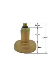 Avrupa Tip Lpg Dolum Başlığı Aparatı (kısa-5,6 Cm-erkek) - 2