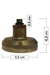 Avrupa Tip Lpg Dolum Başlığı Aparatı (4,3 Cm Erkek) - 2